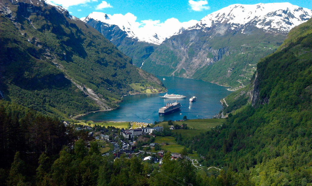 Geirangerfjord Nature en Norvège