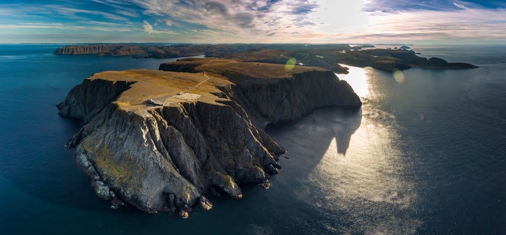 Cap Nordkapp en Norvège